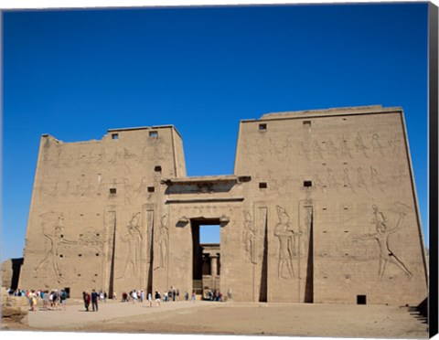 Framed Temple of Horus, Edfu, Egypt Print