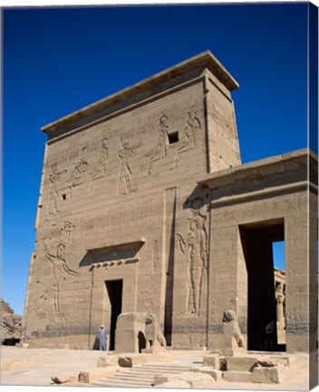 Framed Philae Temple, Aswan, Egypt Print