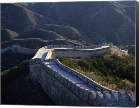 Framed Great Wall of China Print