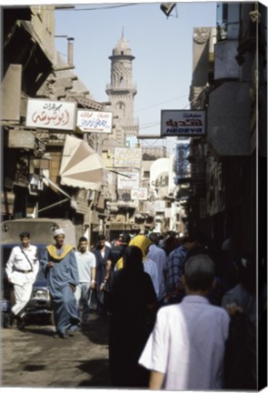 Framed Marketplace Cairo Egypt Print