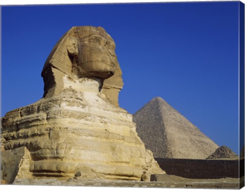 Framed Great Sphinx, Giza, Egypt Print