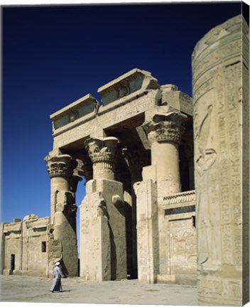 Framed Temple of Kom Ombo, Kom Ombo, Egypt Print