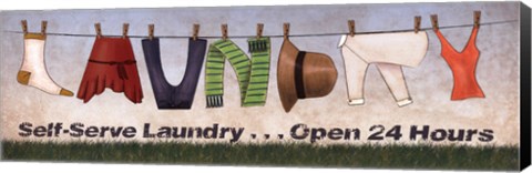 Framed Laundry Print