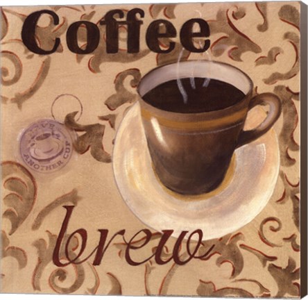 Framed Coffee Brew Print