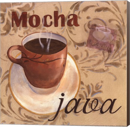 Framed Mocha Java Print