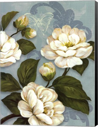 Framed Camellias Print