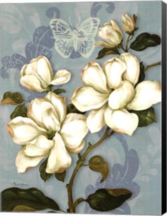 Framed Magnolias Print