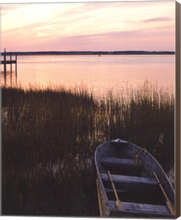 Framed Channel Sunset IV Print