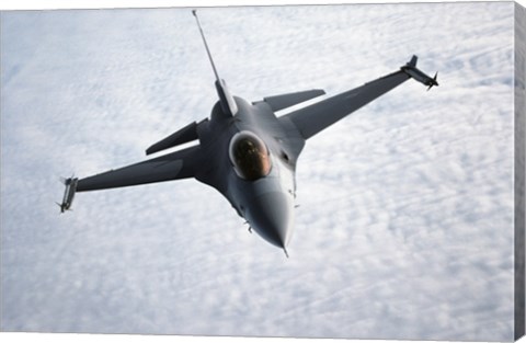 Framed F-16 Fighter Print