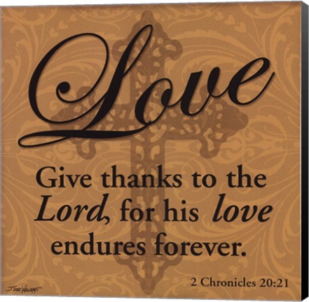 Framed Love Print