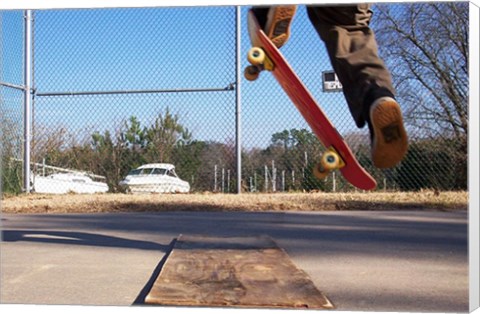 Framed High Ollie Print