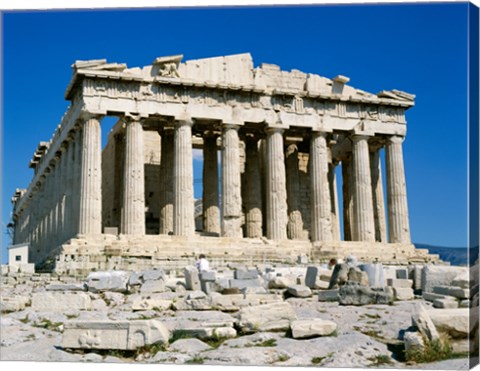 Framed Parthenon, Acropolis, Athens, Greece Print