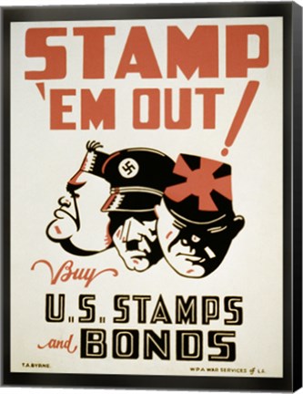 Framed Stamp Em Out! Print