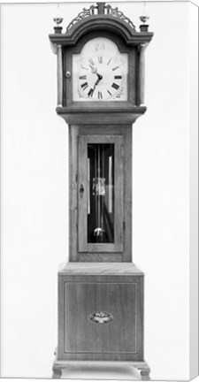 Framed Antique grandfather clock Print