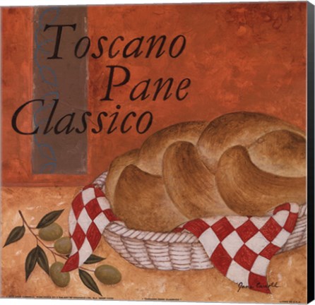 Framed Toscano Pane Classico Print