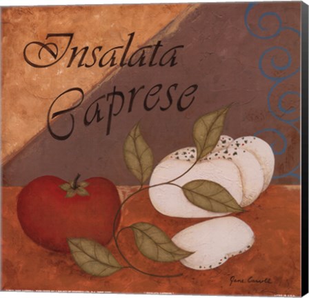 Framed Insalata Caprese Print