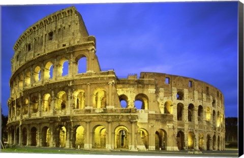 Framed Colosseum, Rome, Italy Print