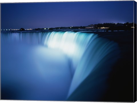 Framed Horseshoe Falls, Niagara Falls, Ontario, Canada Print