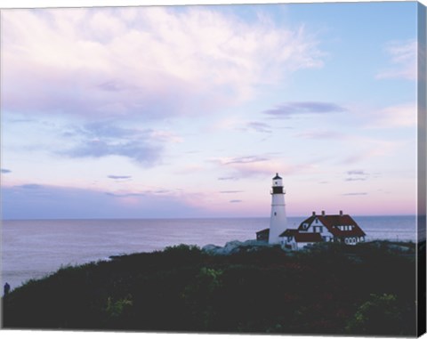 Framed Portland Head Lighthouse Cape Elizabeth Maine USA Print