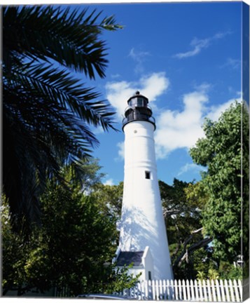 Framed Key West Lighthouse and Museum Key West Florida, USA Print