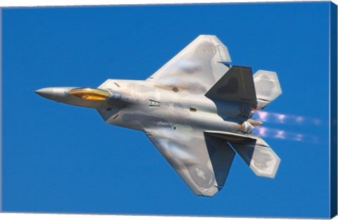 Framed Lockheed Martin F-22A Raptor JSOH Print