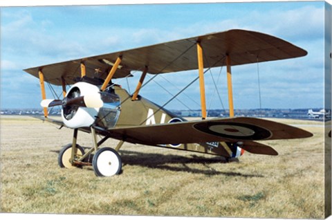 Framed Sopwith F-1 Camel 2 USAF Print