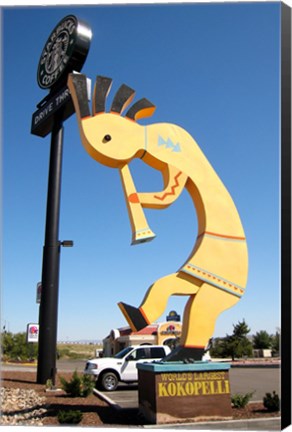 Framed World&#39;s Largest Kokopelli Print