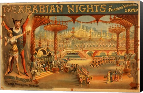 Framed Arabian Nights Print