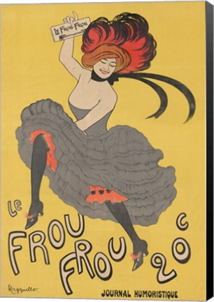 Framed Frou Frou Print