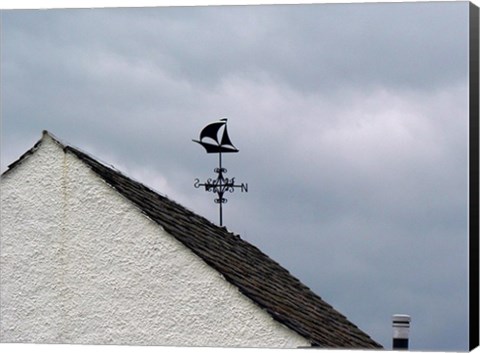 Framed Weathervane at Bellanoch Print