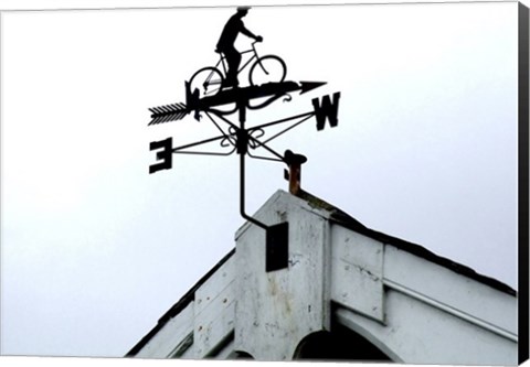 Framed Wesleyan Chapel Weathervane Print