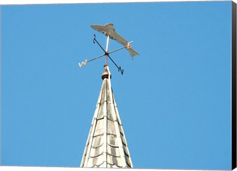 Framed Weathervane, St Patrick&#39;s Church, Armoy Print