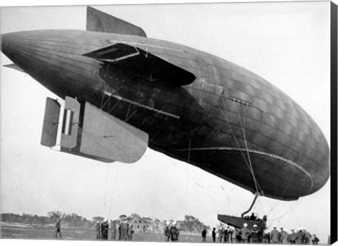 Framed B Class Blimp Print