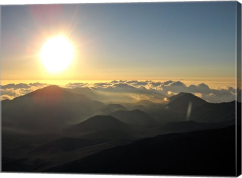 Framed Hawaiian Sunrise Print