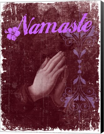 Framed Namaste Print