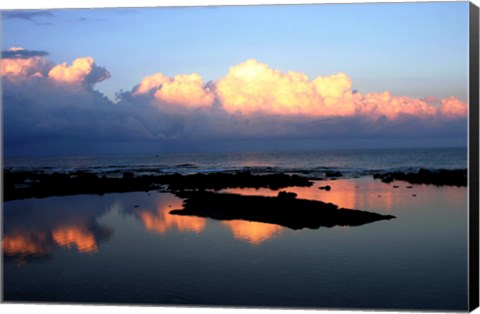 Framed Kona Sunrise Print