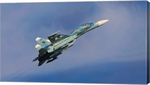 Framed Su-27UBM Radom 2009 Print