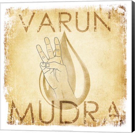 Framed Varun Mudra (Water) Print