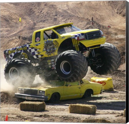 Framed Big Dawg Monster Truck Print