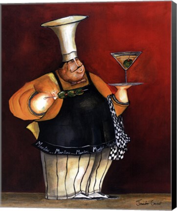 Framed Martini For You - mini Print