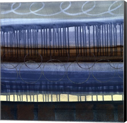 Framed Blues I - mini Print