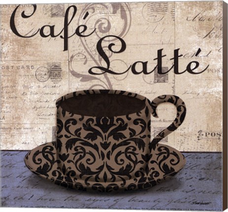 Framed Cafe Latte -Petite Print