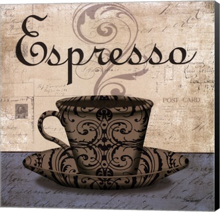 Framed Expresso Print