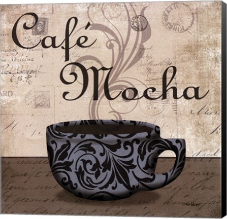Framed Cafe Mocha Print