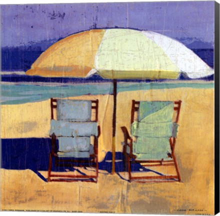 Framed SEATING FOR II Print