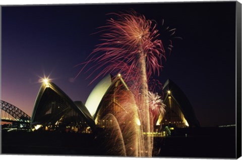 Framed Sydney Opera House Sydney Australia Print