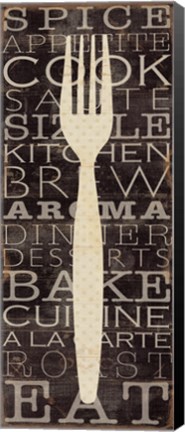 Framed Kitchen Words I Print