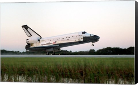 Framed Atlantis STS-73 Landing Print