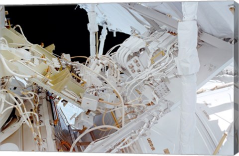 Framed ISS interior Print
