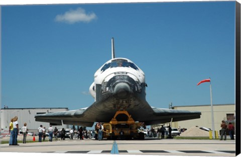 Framed Shuttle Discovery Print